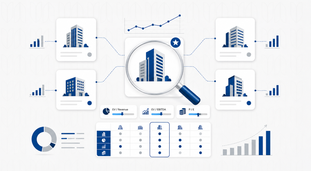 روش مقایسه‌ای شرکت‌های مشابه چیست؟ راهنمای Comparable Company Analysis